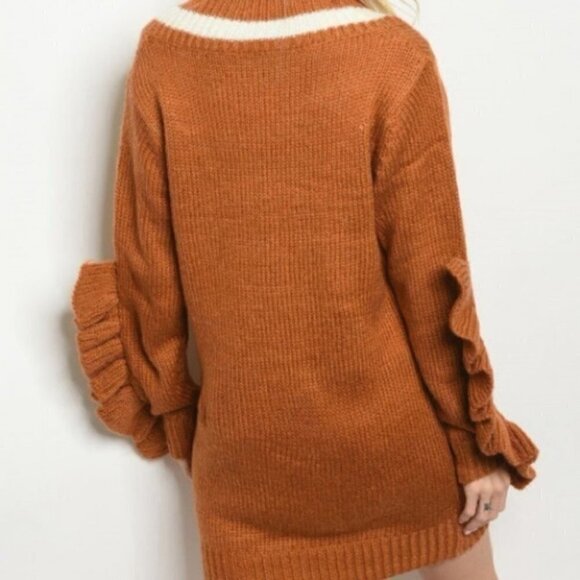Knitted Sweater Dress - Picture 2 of 2